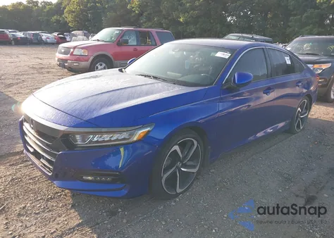 2019 Honda Accord Sport from USA, damaged, VIN 1HGCV1F34KA021731